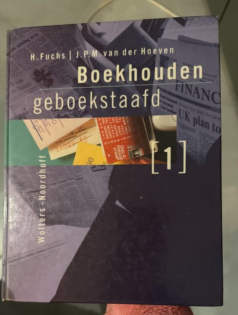 Boekhouden Geboekstaafd - Fuchs/van der Hoeven, Gelezen, H. Fuchs/ J.P.M. van der Hoeven, Beta, HBO