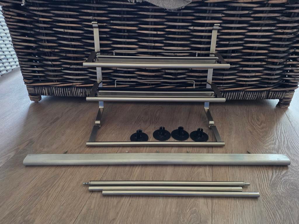 Handige Keukenrolhouder - Metaal, Ophalen, Zo goed als nieuw