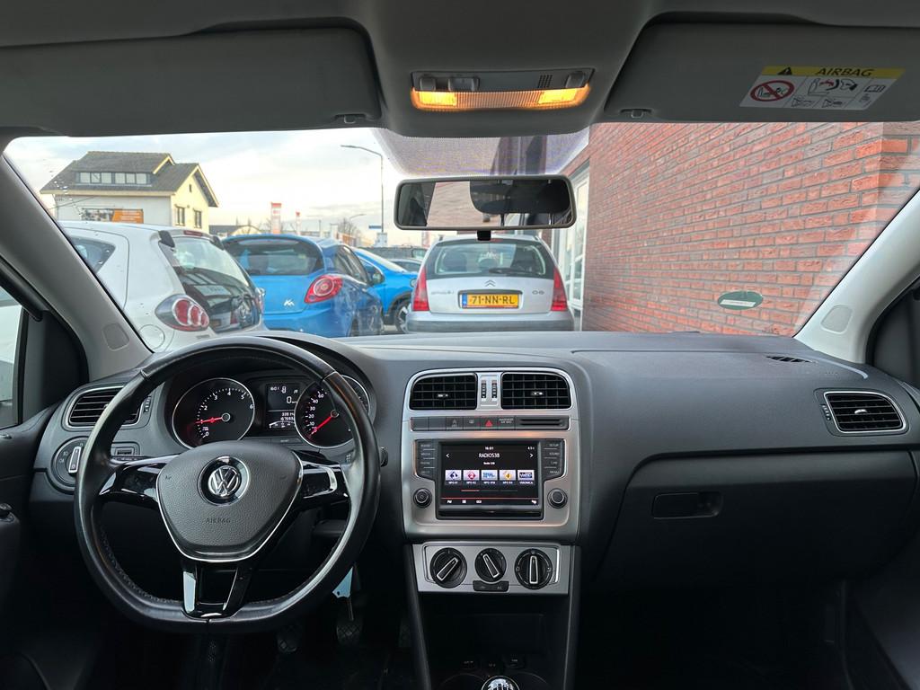 Volkswagen Polo 1.0 BlueMotion Edition / Navi / Airco / Crui, Auto's, Voorwielaandrijving, Stof, 95 pk, Met garantie (alle)