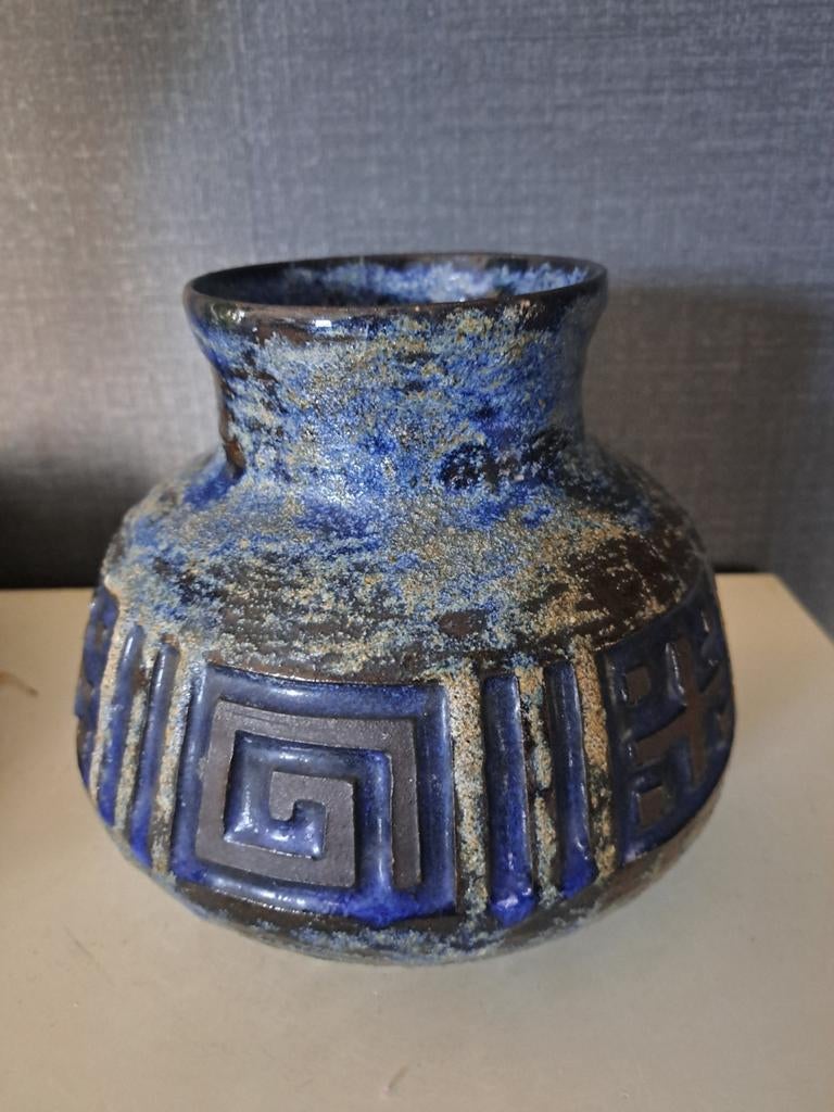 Stijlvolle Brouwer aardewerk vaas u25, Ophalen of Verzenden