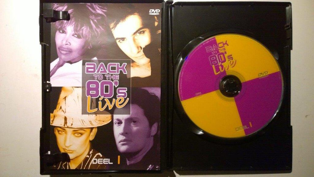 Back To The 80's Live Deel 1 (DVD), Alle leeftijden, Ophalen of Verzenden, Zo goed als nieuw, Muziek en Concerten