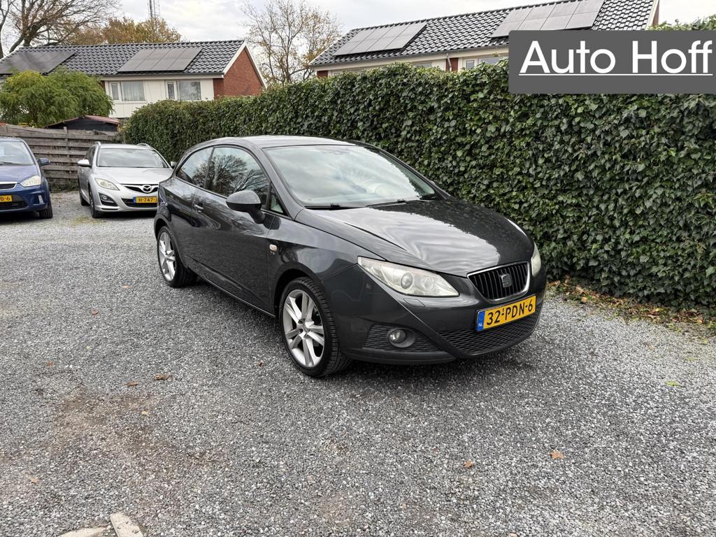 SEAT Ibiza SC 1.2 TSI Sport Automaat | Xenon | Autom. Airco, Auto's, Seat, Euro 5, Stof, Zwart, 4 cilinders