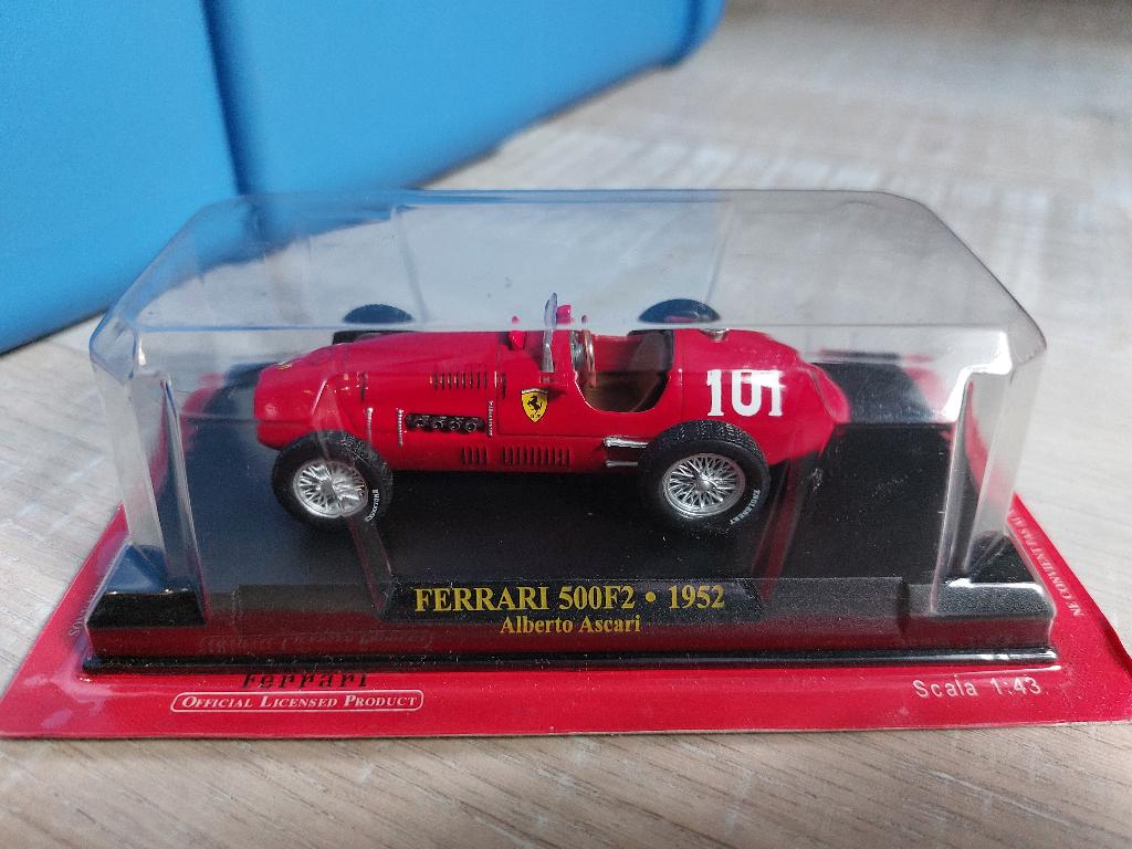 Ferrari 500 F2 1952 #101 Alberto Ascari 1:43 Altaya OVP, Ophalen of Verzenden, Nieuw, Auto, Overige merken