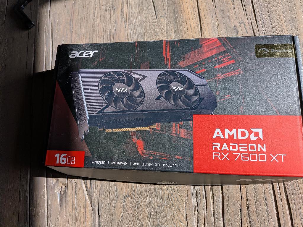 Acer videokaart, Ophalen, Zo goed als nieuw, GDDR6, AMD