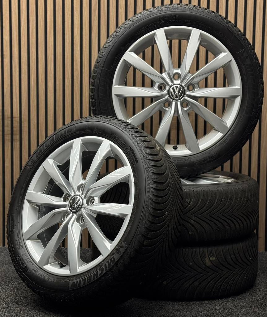 WINTER! Originele 17 inch VW Golf 7 Dijon 5x112 Michelin, Ophalen, ., Banden en Velgen, 17 inch