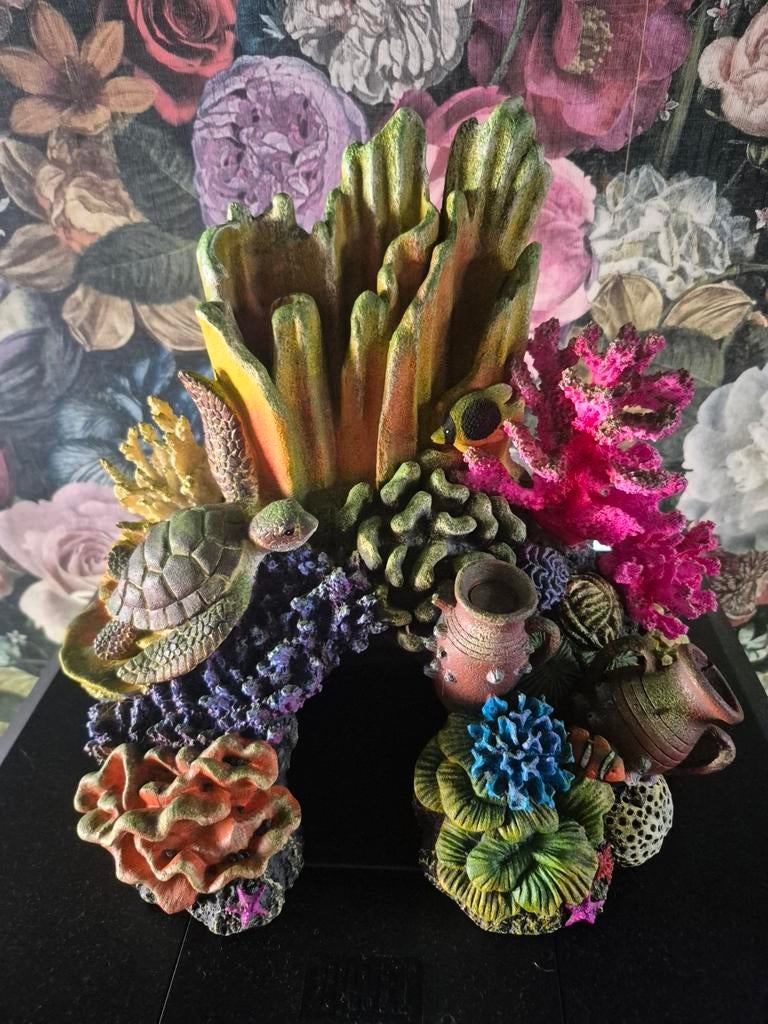 Aquarium ornament L, Ophalen of Verzenden, Zo goed als nieuw