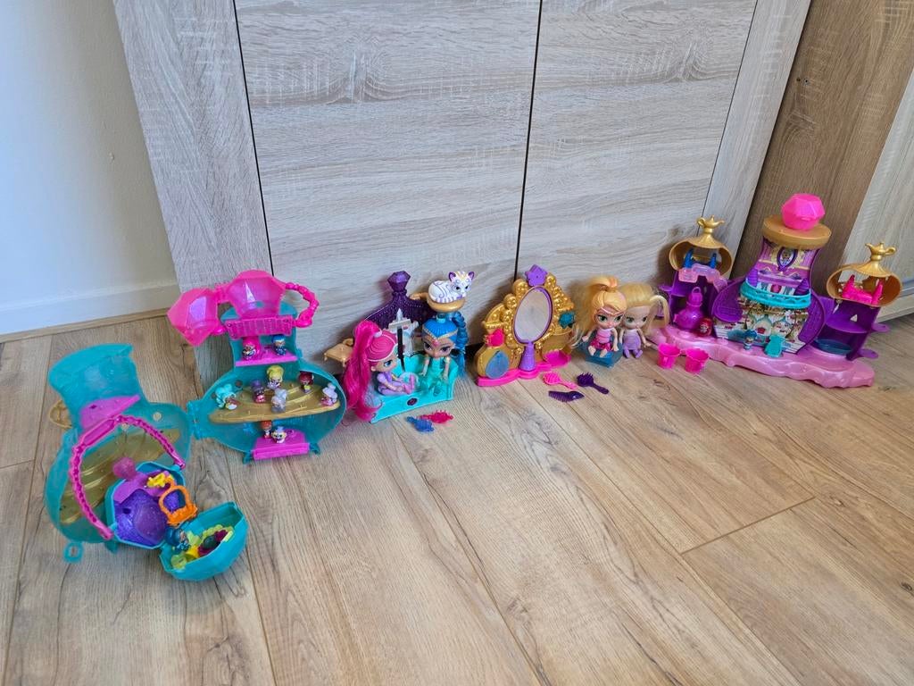 Shimmer en Shine verschillende setjes speelgoed, Ophalen of Verzenden, Zo goed als nieuw, Meisje