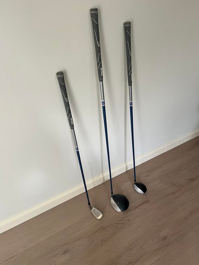 Golfclubs 3 stuks, Sport en Fitness, Golf, Ophalen of Verzenden, Zo goed als nieuw, Club