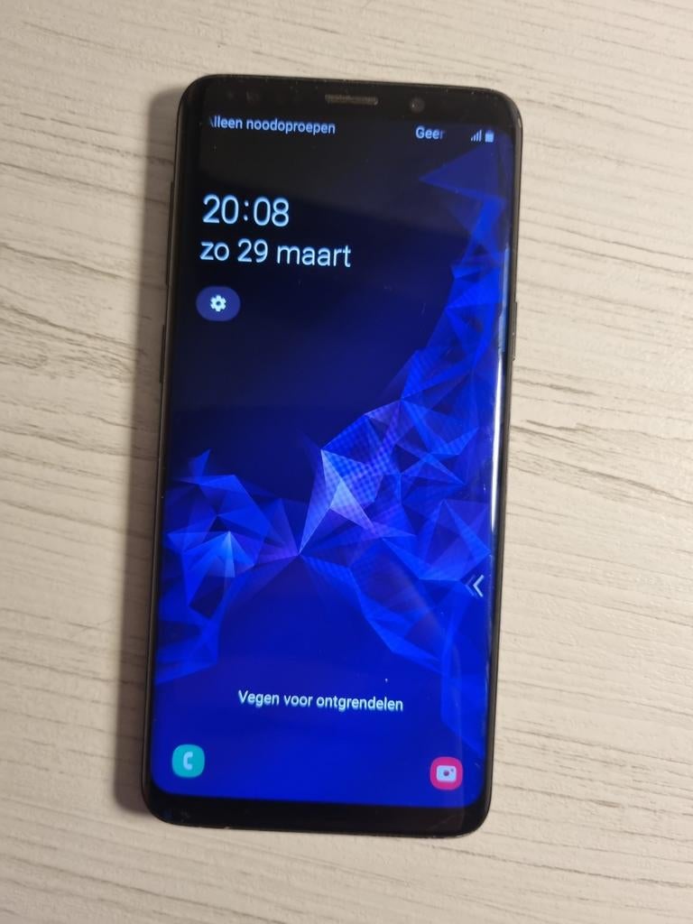 Samsung Galaxy S9 64GB, Telecommunicatie, Mobiele telefoons | Samsung, Overige modellen, Zwart, Touchscreen, Ophalen of Verzenden
