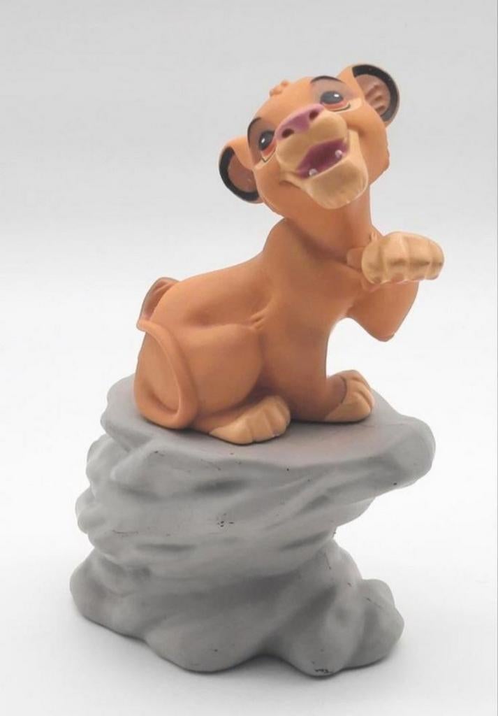 Lion King Simba Badschuim "fles" leeg ca. 20cm hoog, Verzamelen, Ophalen of Verzenden, Leeuwenkoning of Jungle Boek, Gebruikt