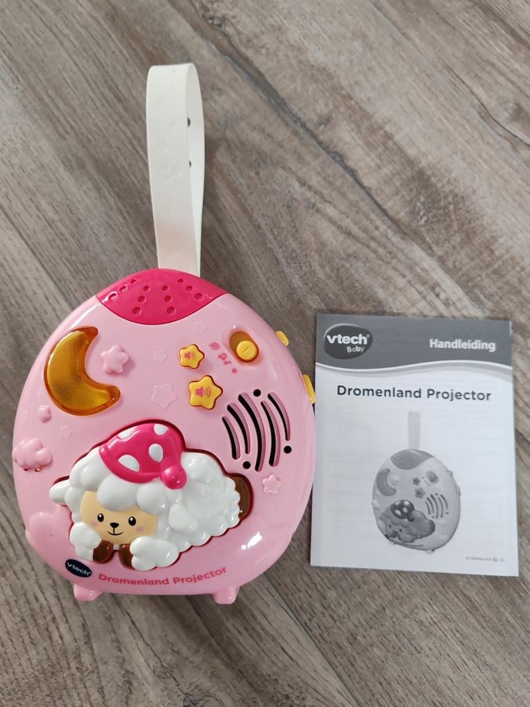 VTech Dromenland Projector roze, Ophalen of Verzenden, Zo goed als nieuw, 0 tot 6 maanden