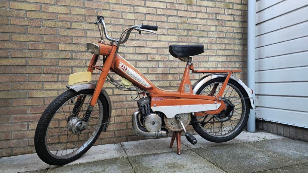 Drie brommers te koop: Motobécane, Honda, Derbi, Fietsen en Brommers, Brommers | Oldtimers, Ophalen, Maximaal 45 km/u, 50 cc, Overige merken