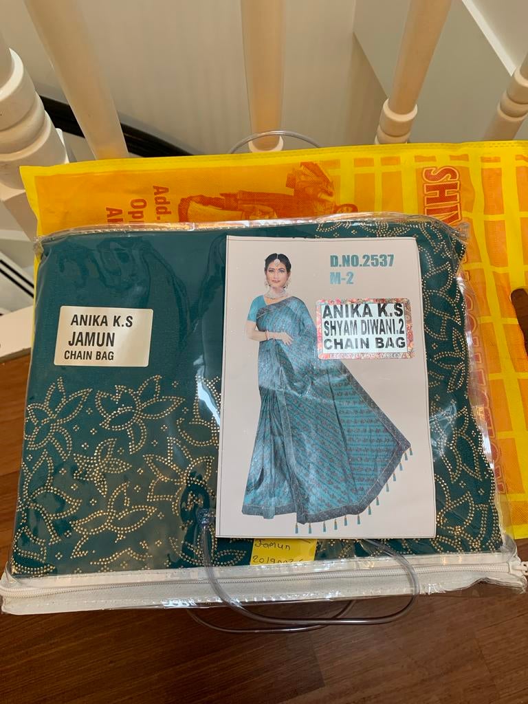 Originele Sari stof uit India, Ophalen of Verzenden, Nieuw, Huwelijk