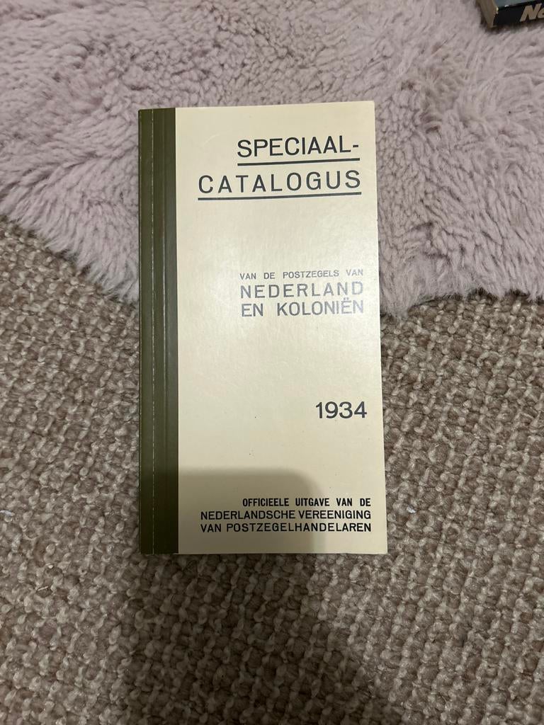 Speciaal-Catalogus Nederland en Koloniën 1934, Postzegels en Munten, Postzegels | Nederland, Ophalen of Verzenden, T/m 1940, Gestempeld