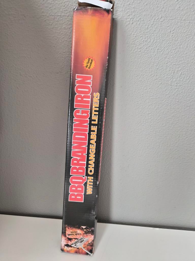 BBQ branding Iron, brandijzer, barbecue, letters, Ophalen of Verzenden