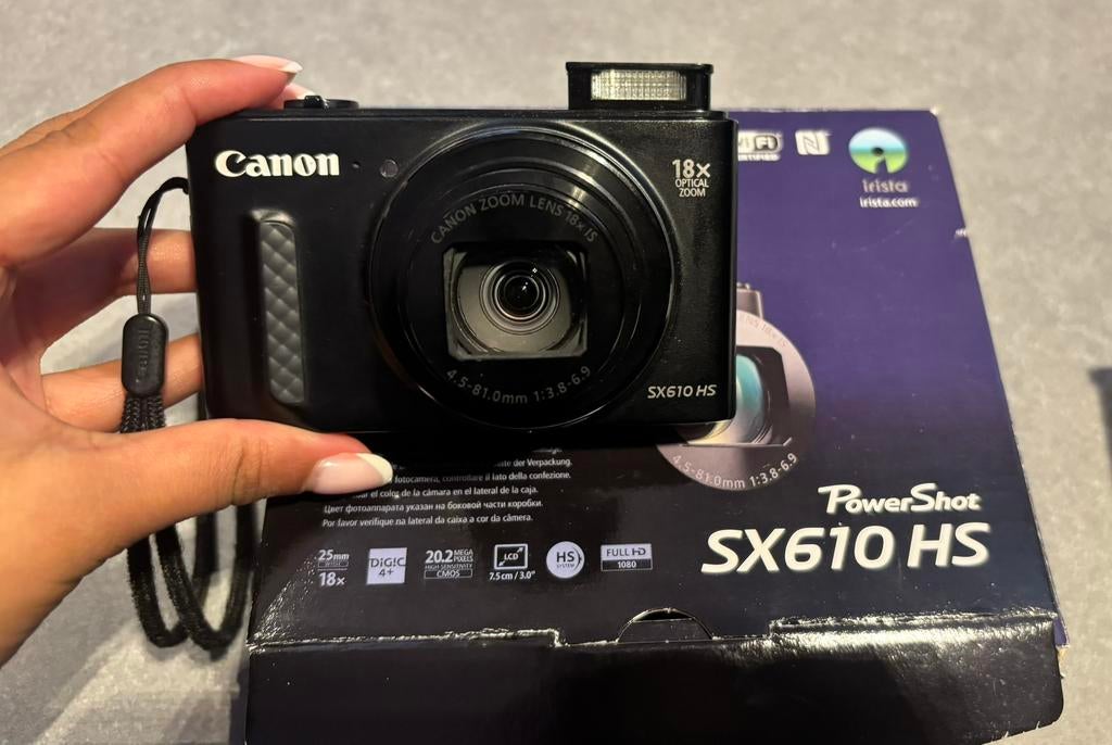 Canon powershot sx610 hs, Audio, Tv en Foto, Fotocamera's Digitaal, Canon, Compact, Ophalen of Verzenden, Zo goed als nieuw