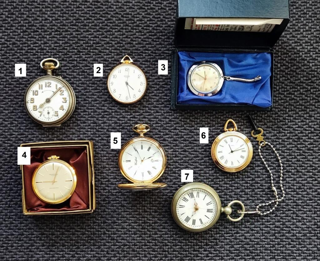 Zeldzame Zakhorloges Vanaf 80Euro(J.Maybach,TIMEX,Sekonda..), Antiek en Kunst, Ophalen of Verzenden