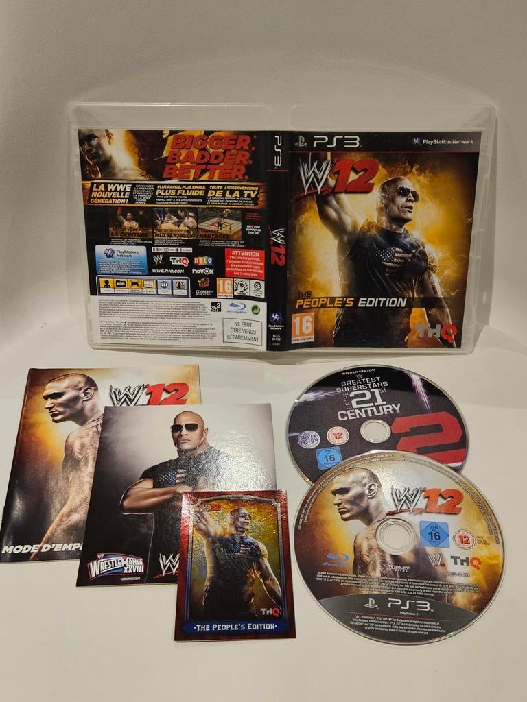WWE 12 The People's Edition PS3, Ophalen of Verzenden