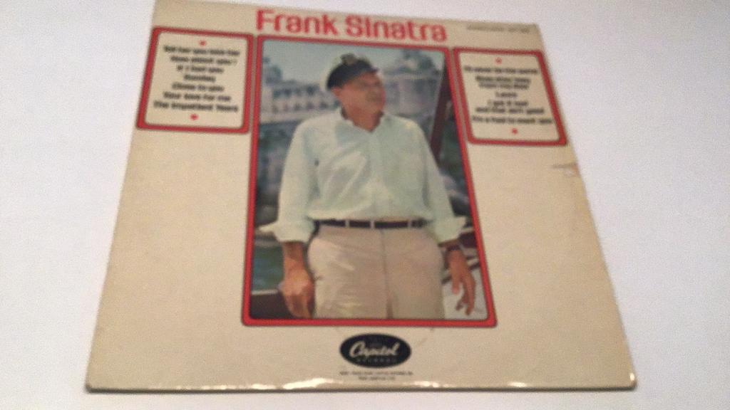 Lp Frank Sinatra, Ophalen of Verzenden, Voor 1960, Gebruikt, 12 inch