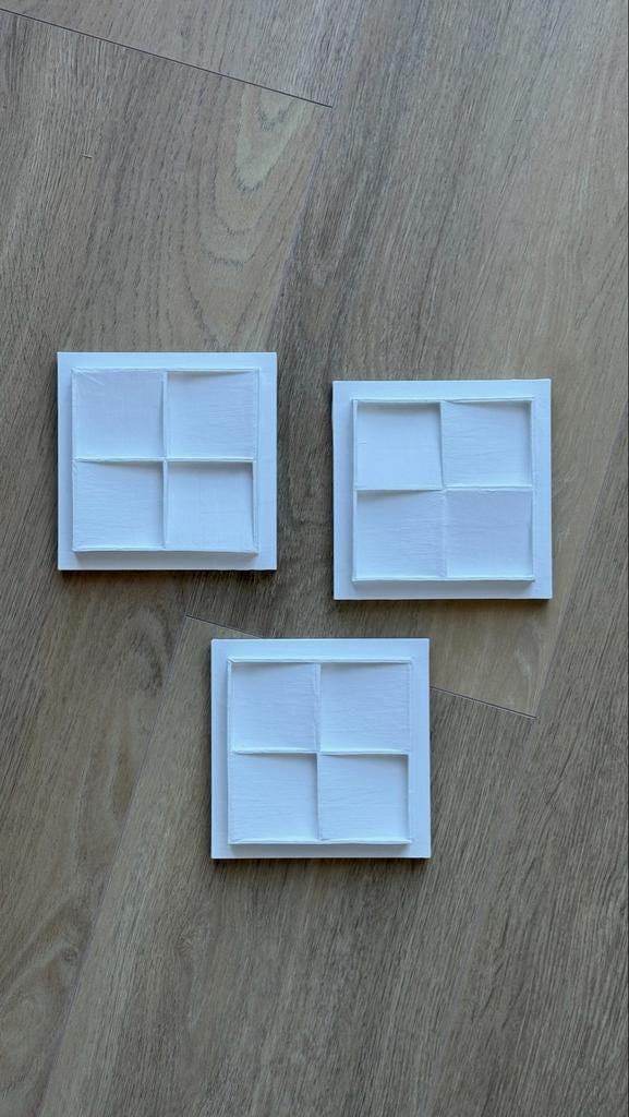 3x Nul-kunstwerken, Antiek en Kunst, Ophalen of Verzenden