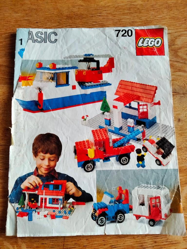 lego basic 720, Kinderen en Baby's, Speelgoed | Duplo en Lego, Zo goed als nieuw, Lego, Complete set, Inclusief instructies, Overige thema's