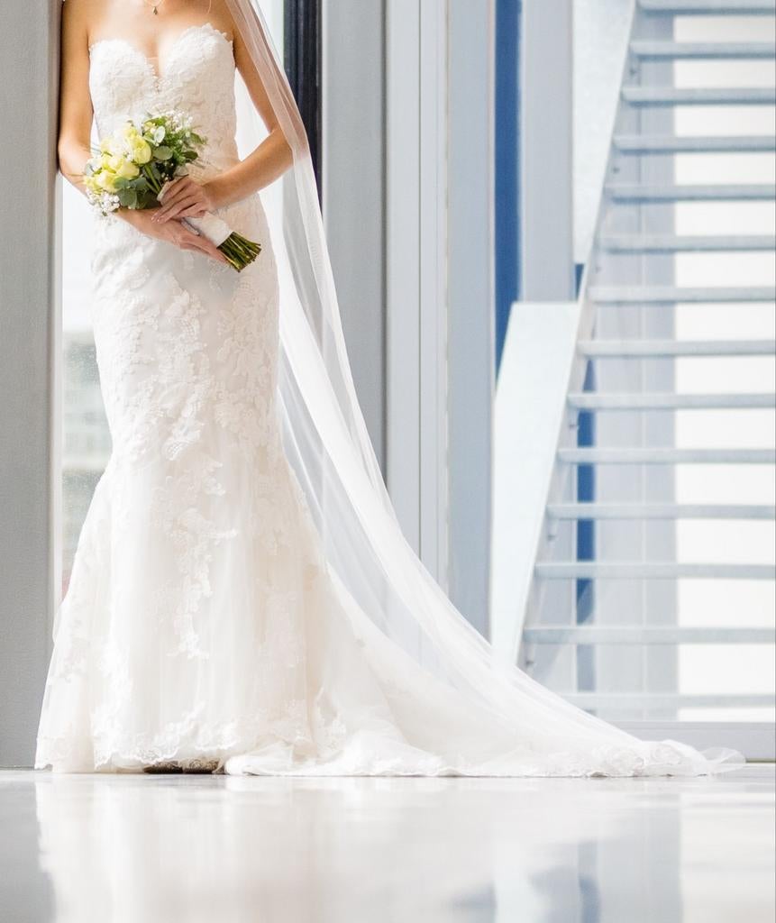 St. Patrick strapless bruidsjurk, Ophalen, Trouwjurk, Wit, St. Patrick