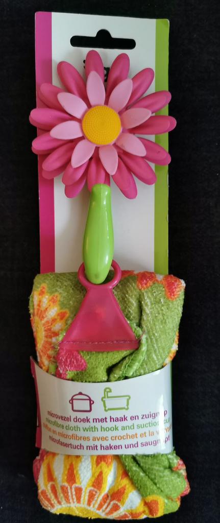 Microvezel doekje met haak en zuignap nieuw, Ophalen of Verzenden, Overige typen