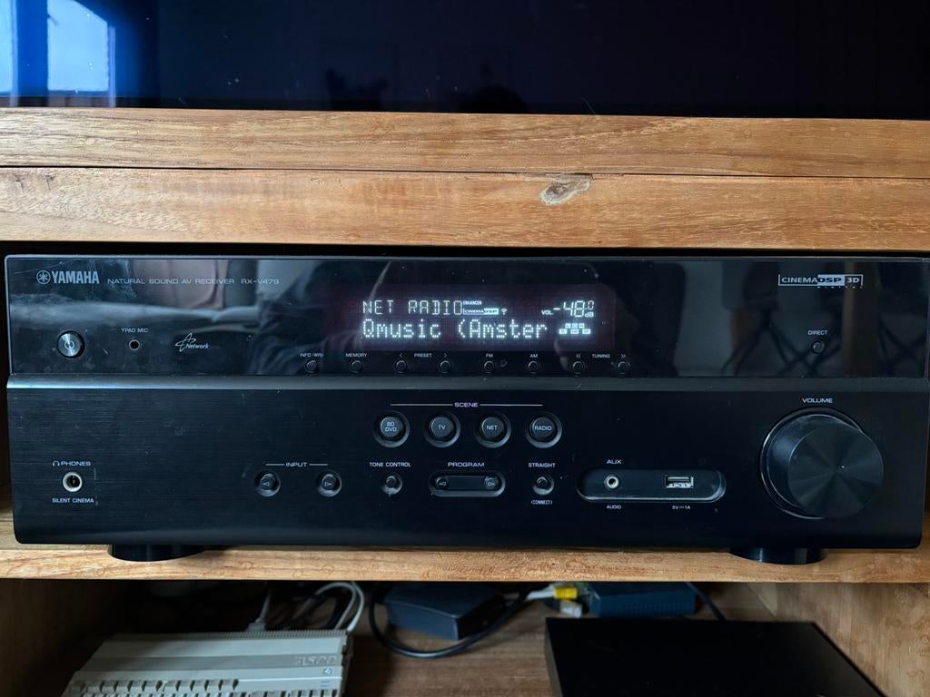 Yamaha RX-V479 Receiver - Uitstekende Staat, Yamaha, Ophalen of Verzenden, Zo goed als nieuw, 60 tot 120 watt