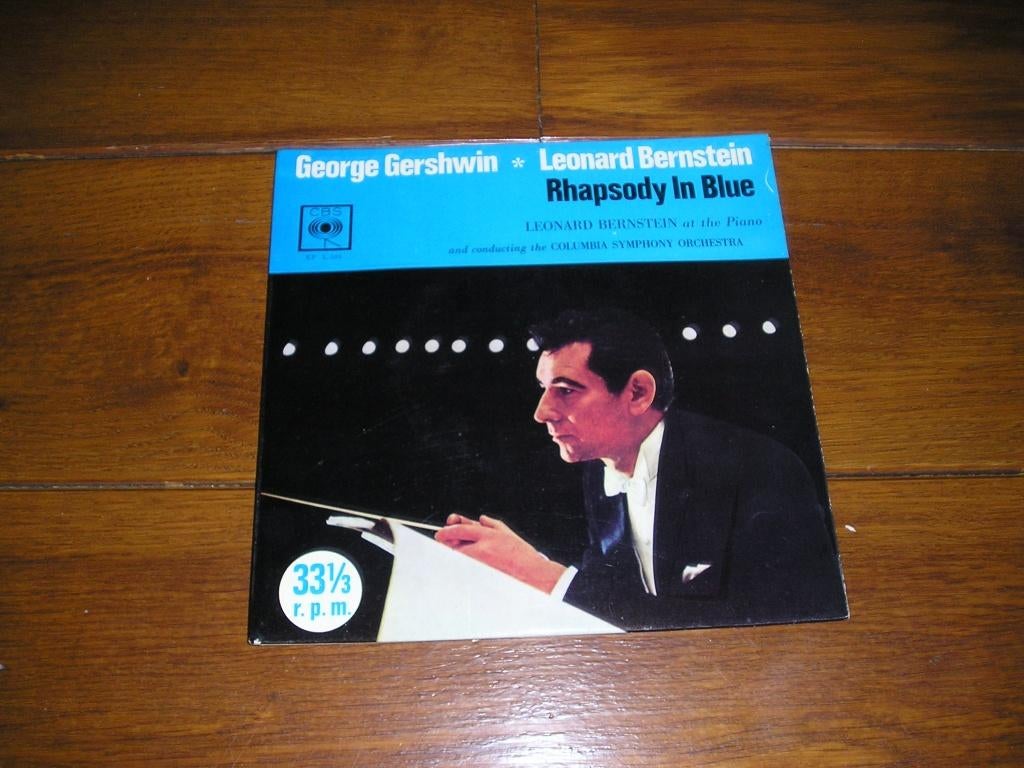 Leonard bernstein george gershwin rhapsody in blue, Cd's en Dvd's, Vinyl | Klassiek, Overige formaten, Modernisme tot heden, Ophalen of Verzenden