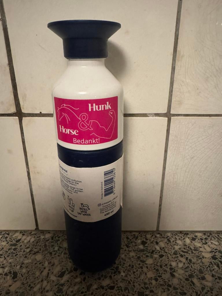 Dopper Horse & Hunk 450 ml, Ophalen of Verzenden, Nieuw
