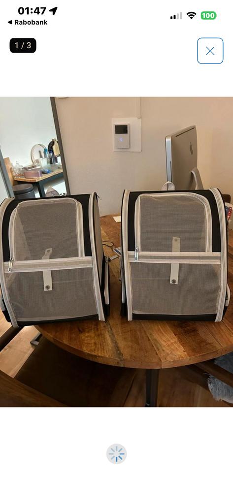 Katten vervoeren, Dieren en Toebehoren, Katten-accessoires, Nieuw, Ophalen of Verzenden