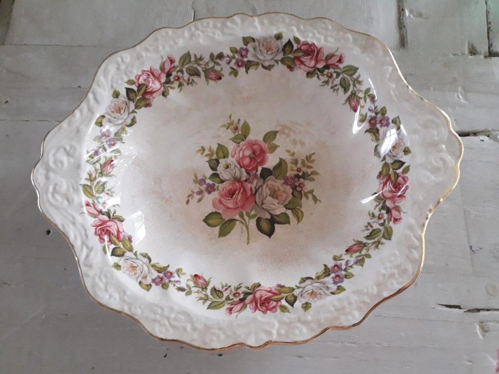 Schaal James Kent Old Foley Harmony Rose, Gebruikt, Ophalen of Verzenden, Schaal of Schalen, Overige stijlen