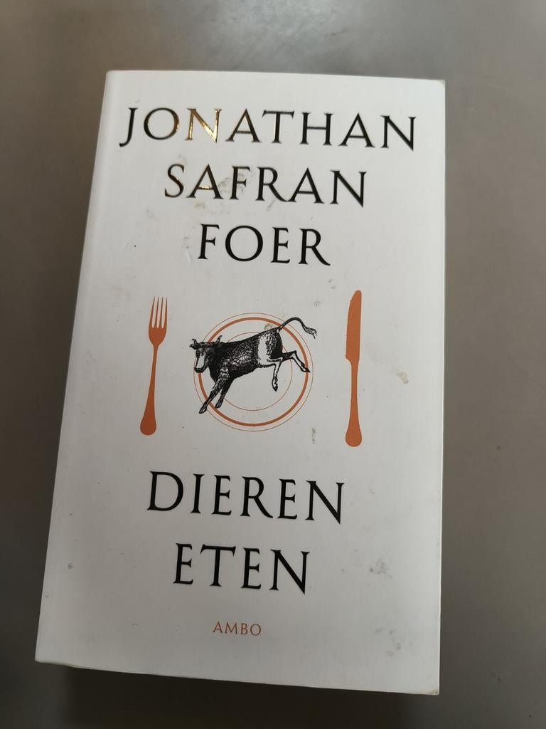 Jonathan Safran Foer - Dieren eten, Ophalen of Verzenden, Zo goed als nieuw, Jonathan Safran Foer