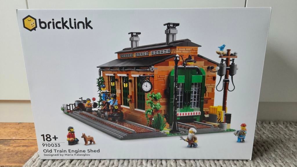 Lego Bricklink 910033 Oude treinloods, Ophalen of Verzenden, Nieuw