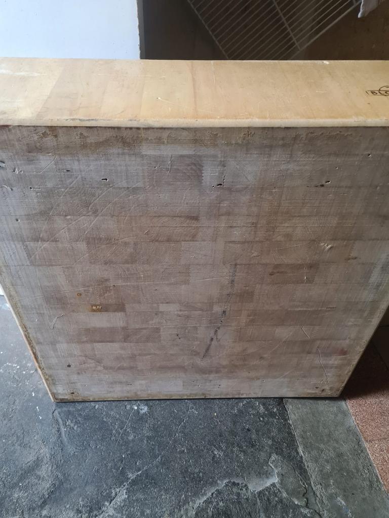 Slagers hakblok - 70x70x23 cm, Ophalen