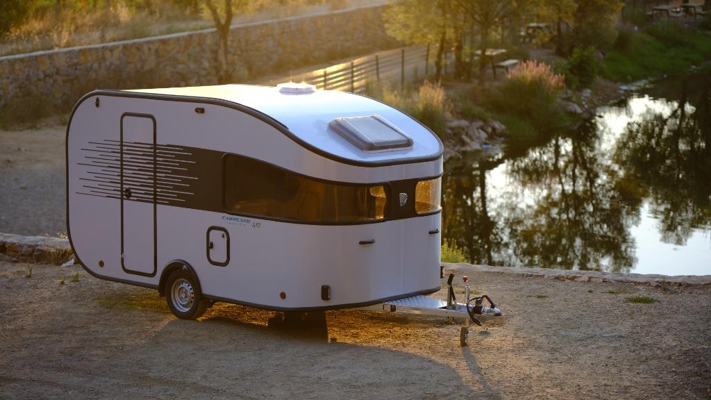 Carpento Caravan 310/360/410 lichtgewicht caravan, Overige merken, Lengtebed, Standaardzit, 750 - 1000 kg