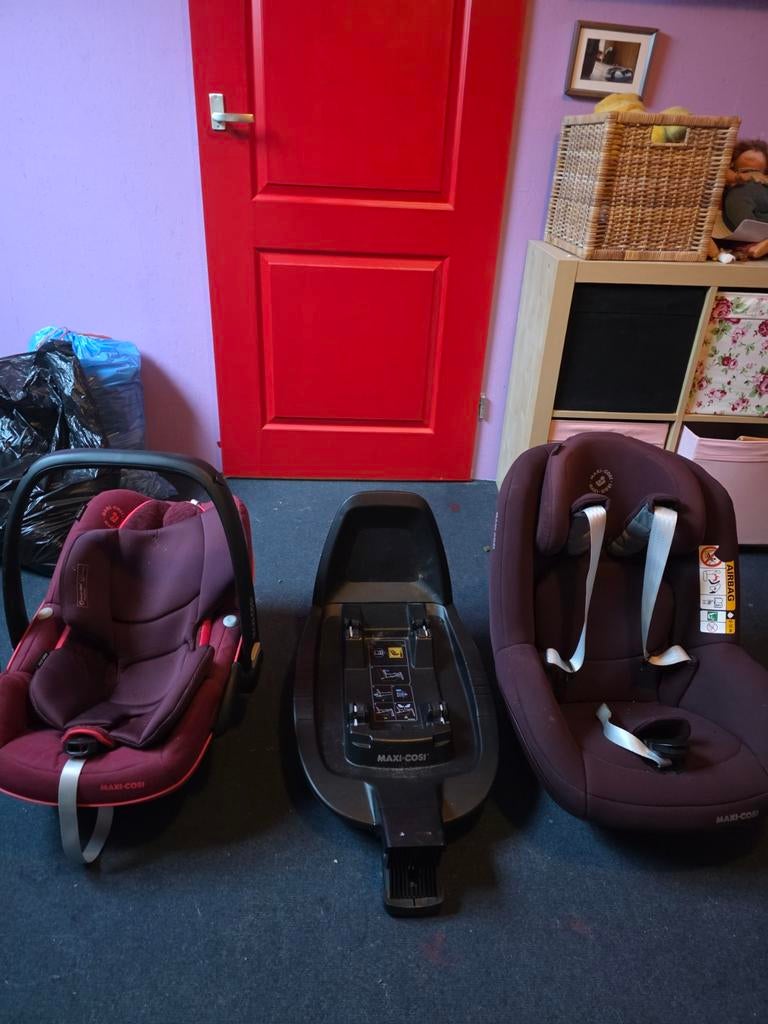 Maxi Cosi Complete Set - Pebble Pro, Pearl Pro 2 & isofix, Kinderen en Baby's, Autostoeltjes, Ophalen, 0 t/m 18 kg, Zo goed als nieuw