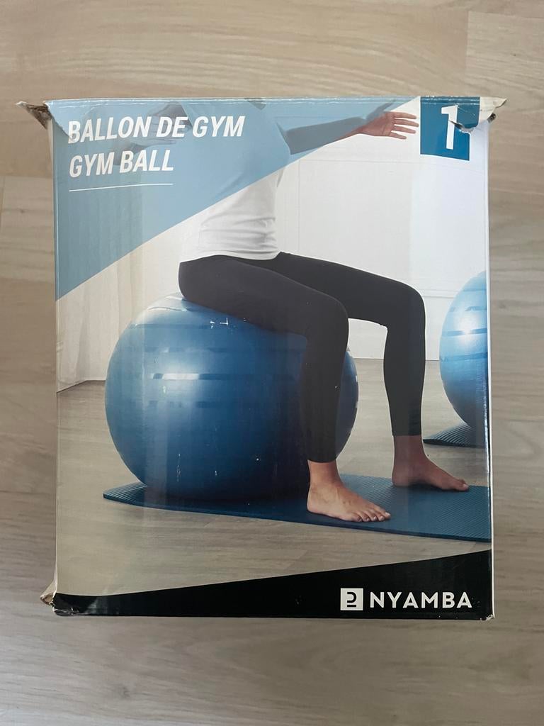 Stevige gymbal maat 1, zwangerschap, fysio oefeningen, Sport en Fitness, Fitnessmaterialen, Ophalen of Verzenden, Zo goed als nieuw