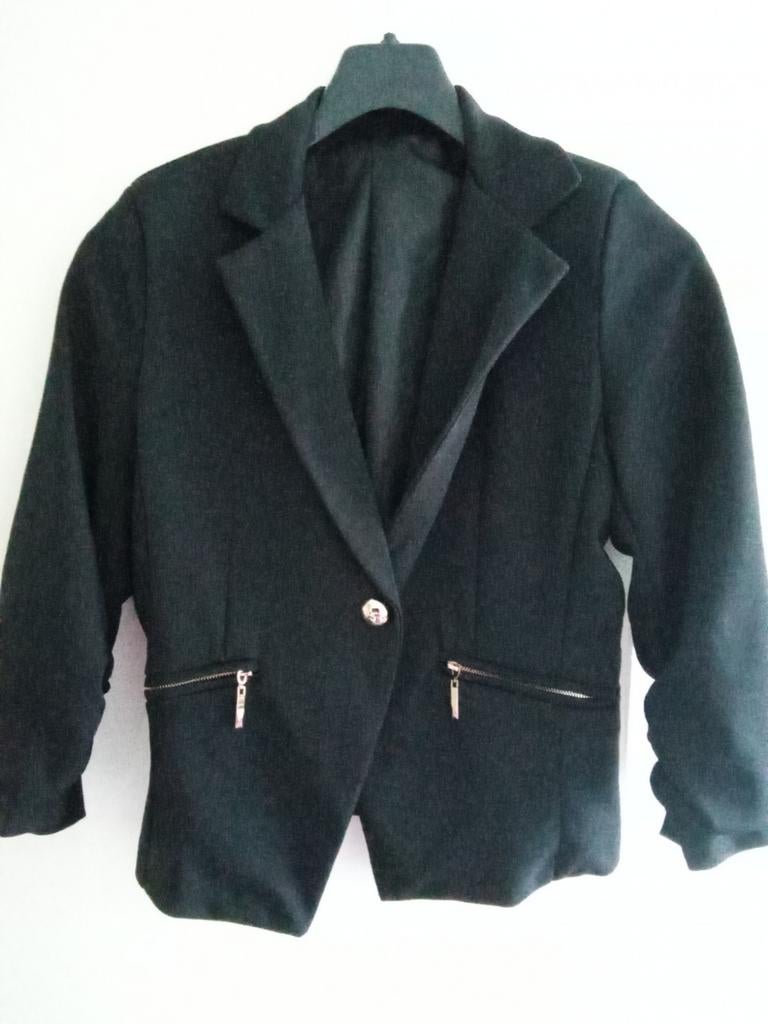 Blazer, Kleding | Dames, Jasjes, Kostuums en Pakken, Maat 38/40 (M), Verzenden, Zwart, Rossegia