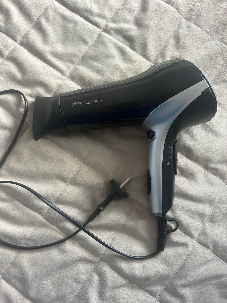 Braun Professional Satin Hair 7 IONTEC Föhn, Ophalen of Verzenden, Gebruikt, Haarverzorging