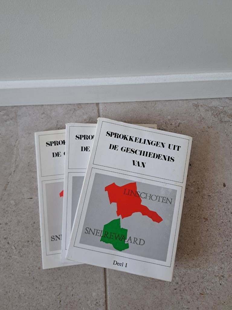 Sprokkelingen uit de Geschiedenis van Linschoten Snelrewaard, Boeken, Ophalen of Verzenden, 20e eeuw of later, Gelezen, Onbekend