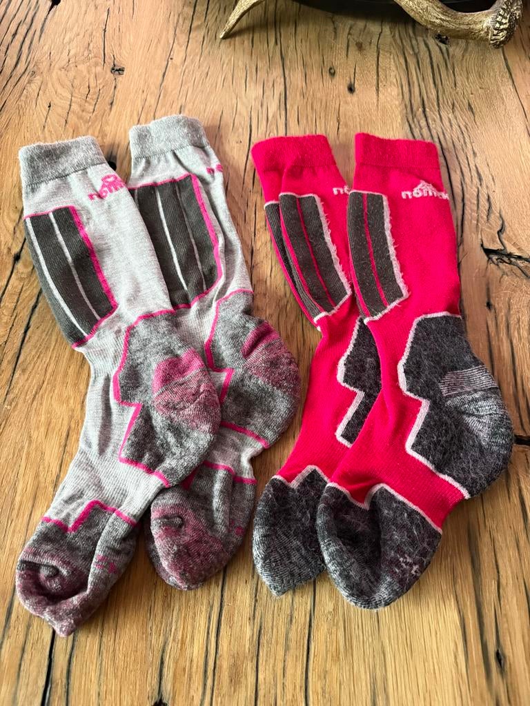 Nomad Dames Skisokken 39-42 met Merinowol, Overige merken, 100 tot 140 cm, Ophalen of Verzenden, Zo goed als nieuw