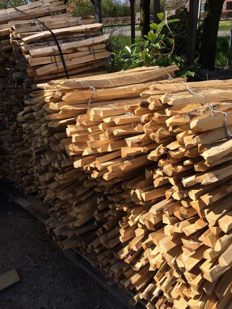 Kastanje hout hekwerk / schapenhek / frans hekwerk/palen, Tuin en Terras, Tuinhekken en Hekwerk, Ophalen, Nieuw, Hout, Tuinhek