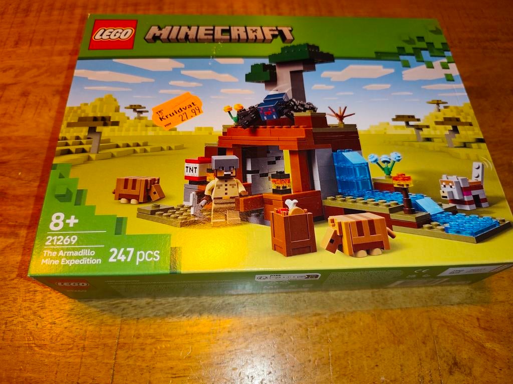 LEGO Minecraft 21269 - The Armadillo Mine Expedition, Ophalen, Nieuw, Complete set, Lego