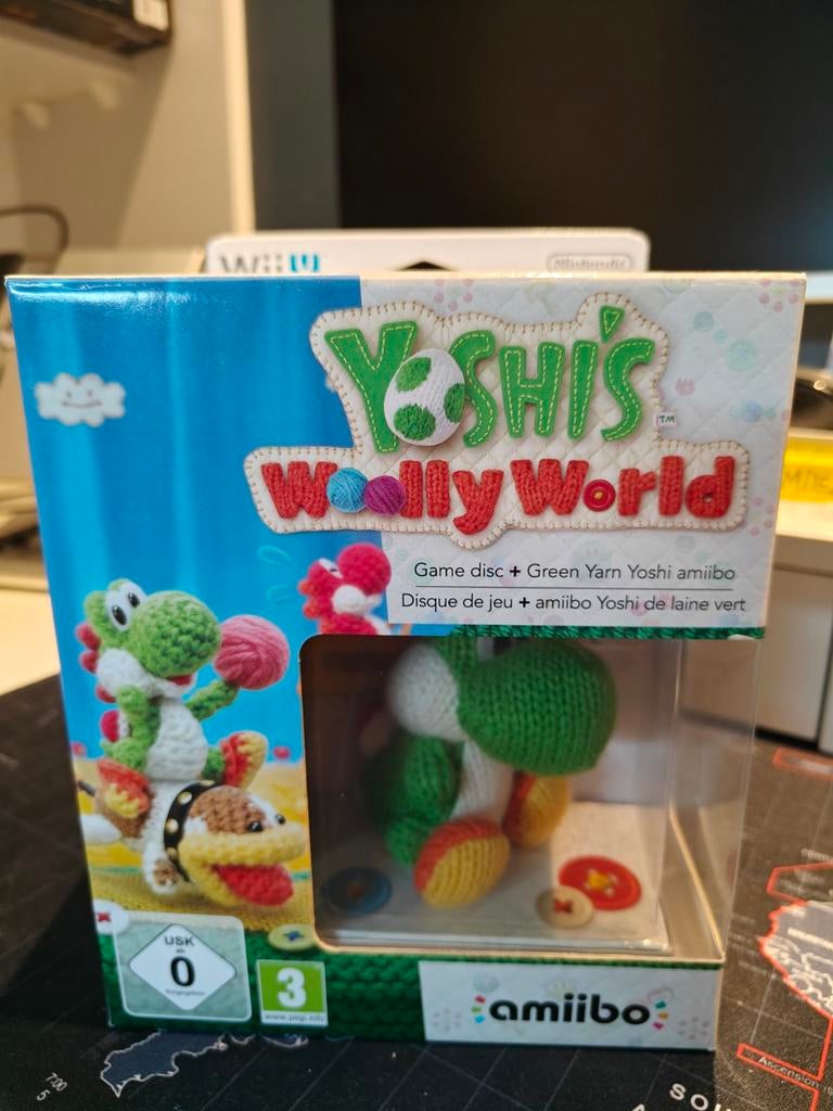 Yoshi’s Woolly World + Green Yarn Yoshi - FACTORY SEALED, Avontuur en Actie, Nieuw, Ophalen of Verzenden, 3 spelers of meer