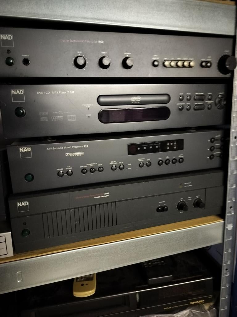 NAD Audio Apparatuur Set: NAD 910, 1000 en 2100, Audio, Tv en Foto, Ophalen, Gebruikt, Overige merken