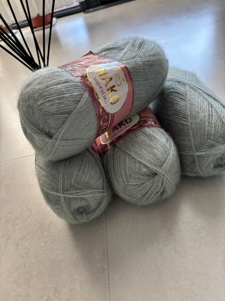 Nako Angora Lüks - Zacht en Luxe Garen, Ophalen of Verzenden, Nieuw, Breien of Haken, Wol of Garen