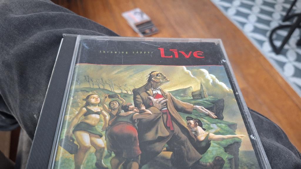 cd live throwing copper, Ophalen of Verzenden, Zo goed als nieuw, Poprock