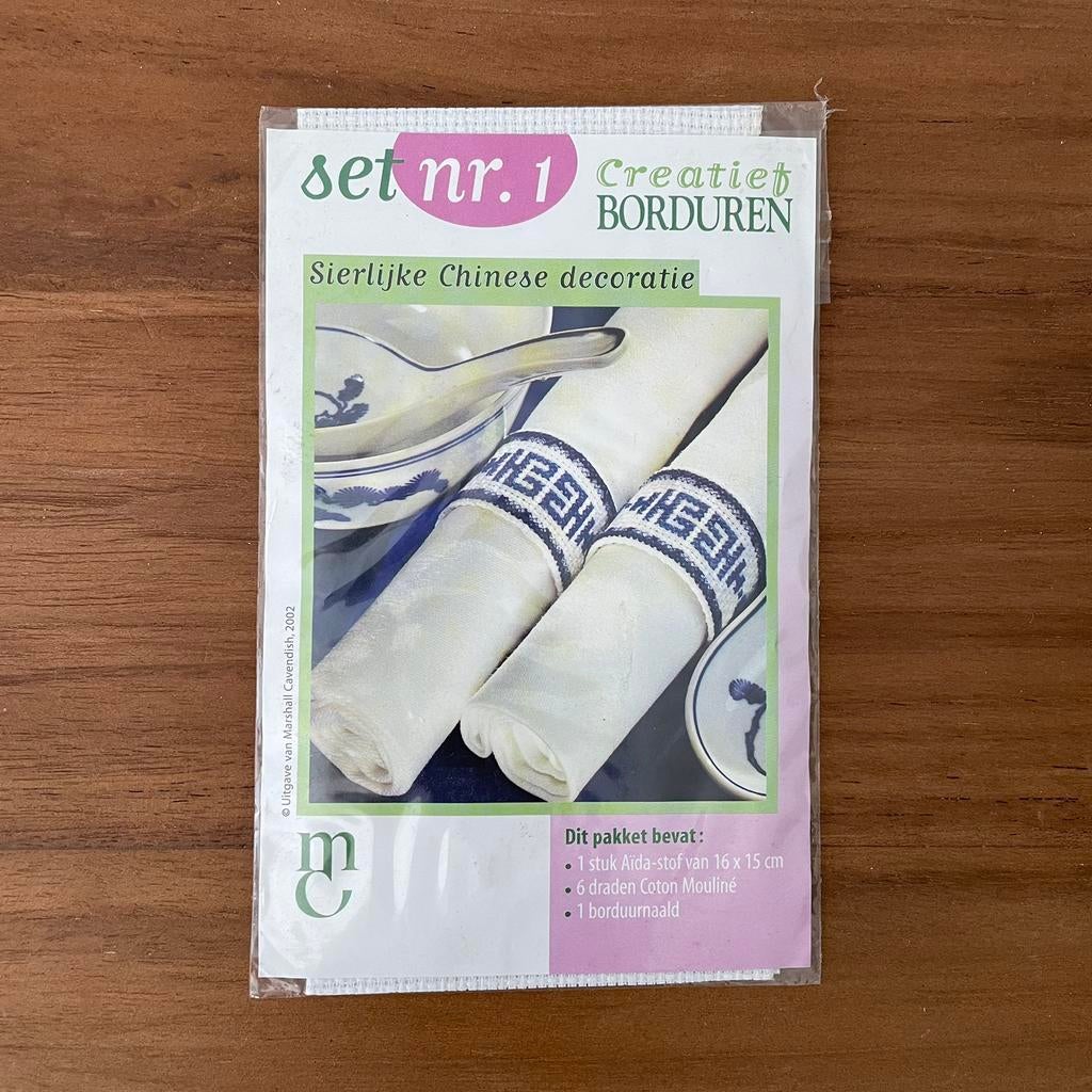 Mini Borduur setje, creatief borduren, nieuw, Ophalen of Verzenden, Nieuw, Borduurpakket