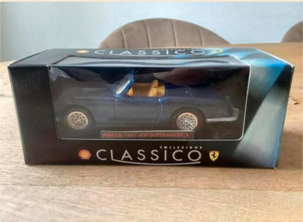 Ferrari 400 Superamerica 1961 – Shell Classico modelauto, Hobby en Vrije tijd, Modelauto's | 1:32, Zo goed als nieuw, Auto, Overige merken